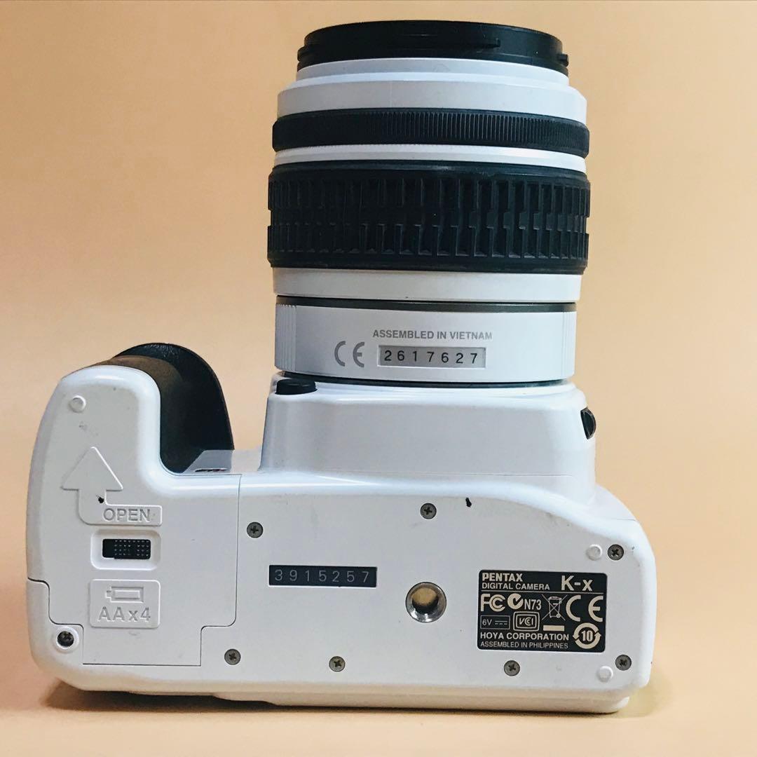 ペンタックス K-x 白　Wi-FiSDアダプター　電池付き