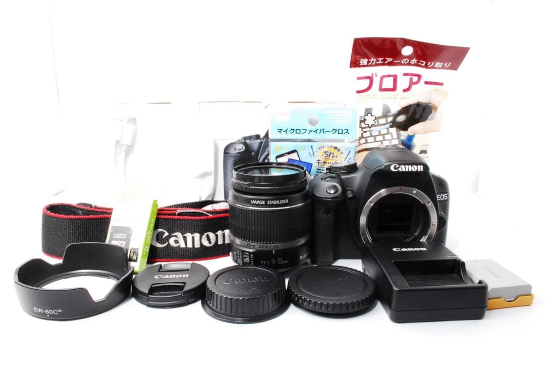 すぐ使える◆Canon Kiss X3◆一眼レフカメラ◆スマホ転送◆手ぶれ補正◆