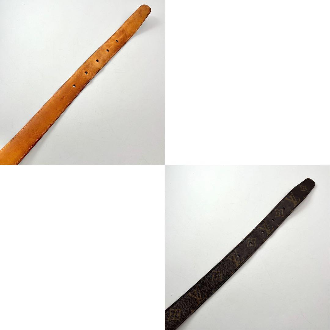 ルイヴィトン モノグラム サンチュール エリプス LVロゴ ユニセックス　レザー