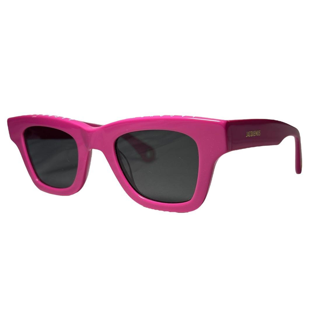 Jacquemus ジャックムス　サングラス　ピンク アイウェア　度なし