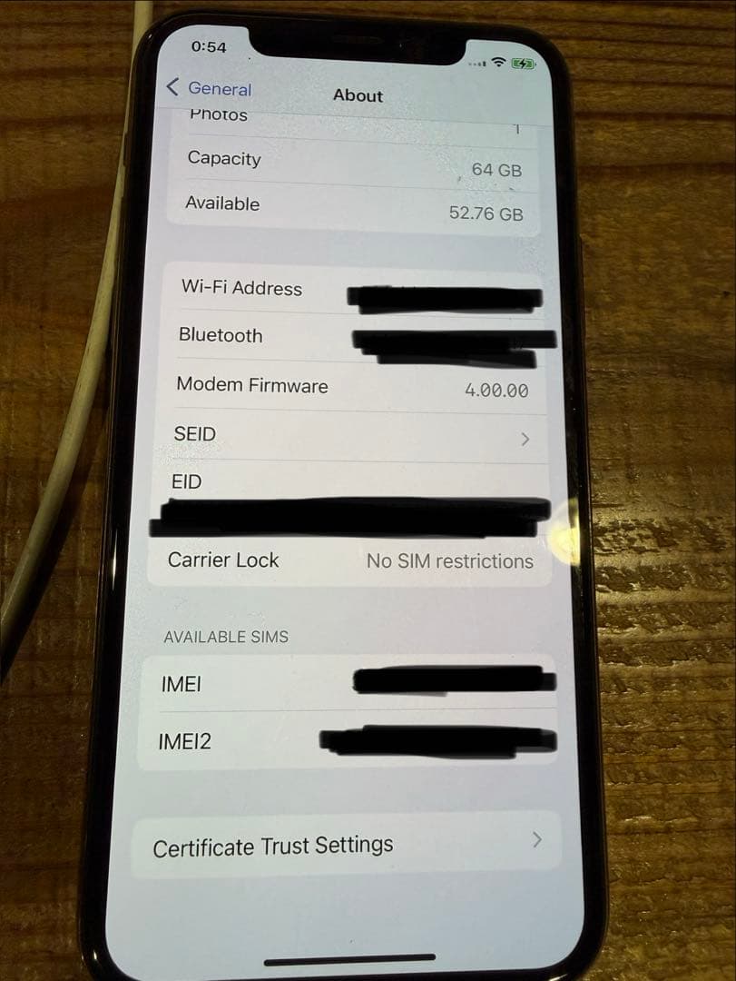 iPhone 11 Pro 64gb simフリー