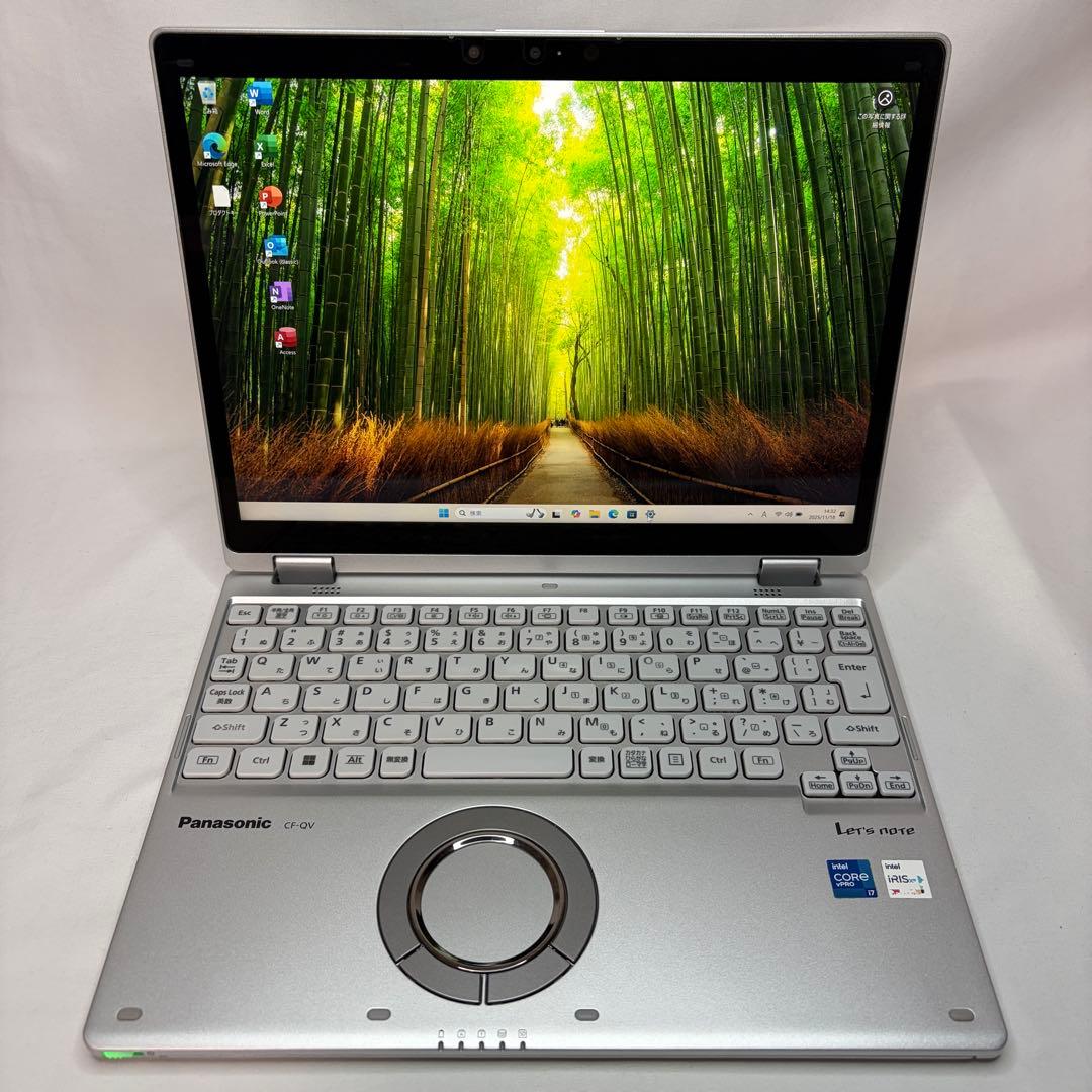 美品 CF-QV1 LTE 第11世代 i7 16GB 512GB WQXGA+