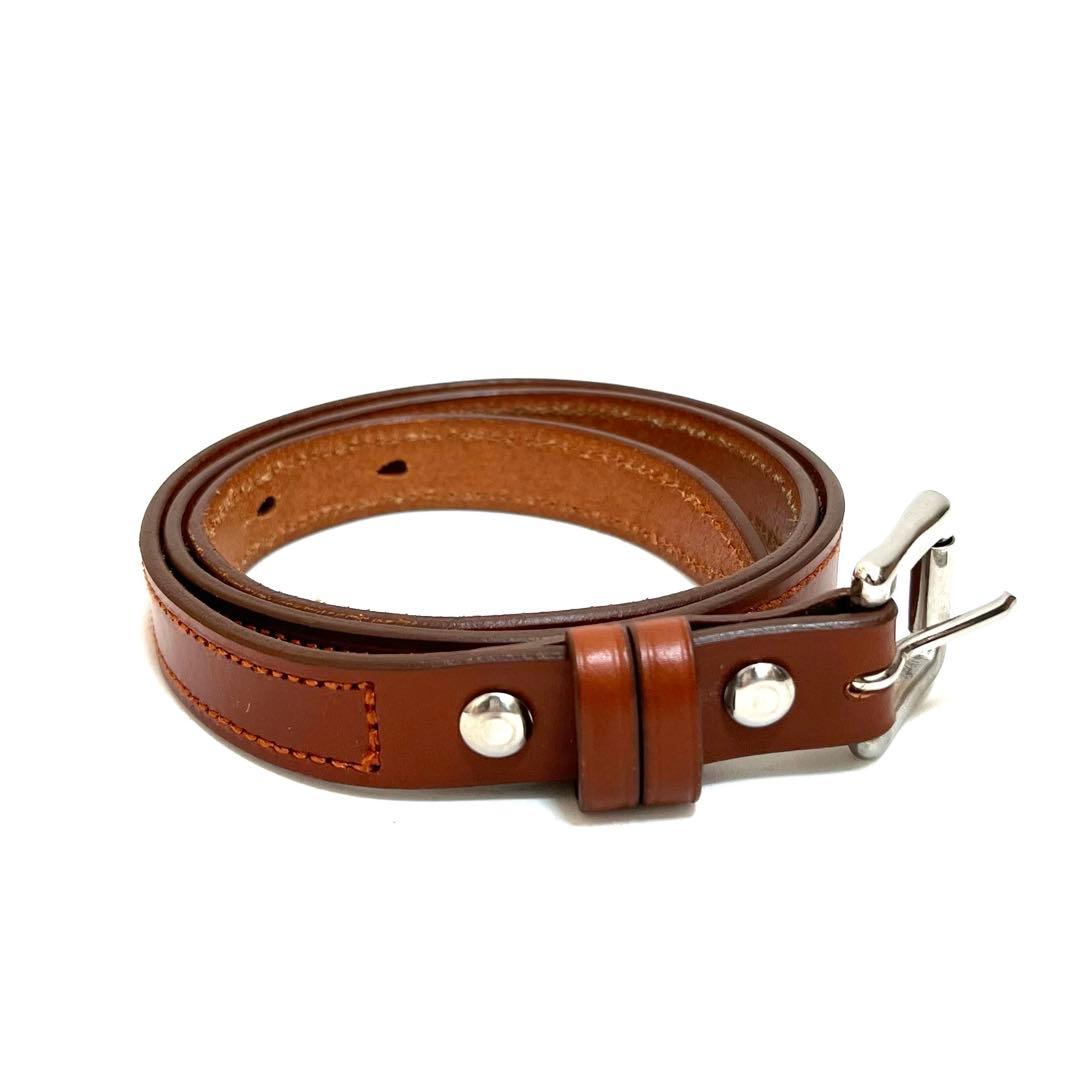 Scye Bridle Leather Number Belt ナンバーベルト