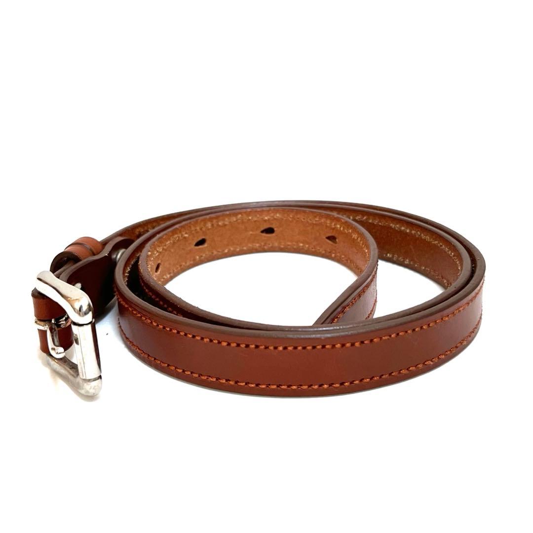 Scye Bridle Leather Number Belt ナンバーベルト