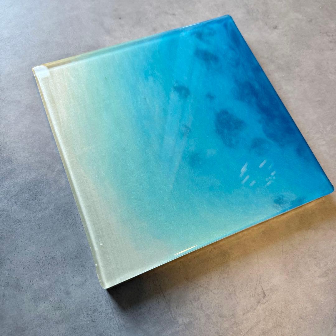 レジンアート　海アート　エポキシレジンアート　インテリア　壁掛け