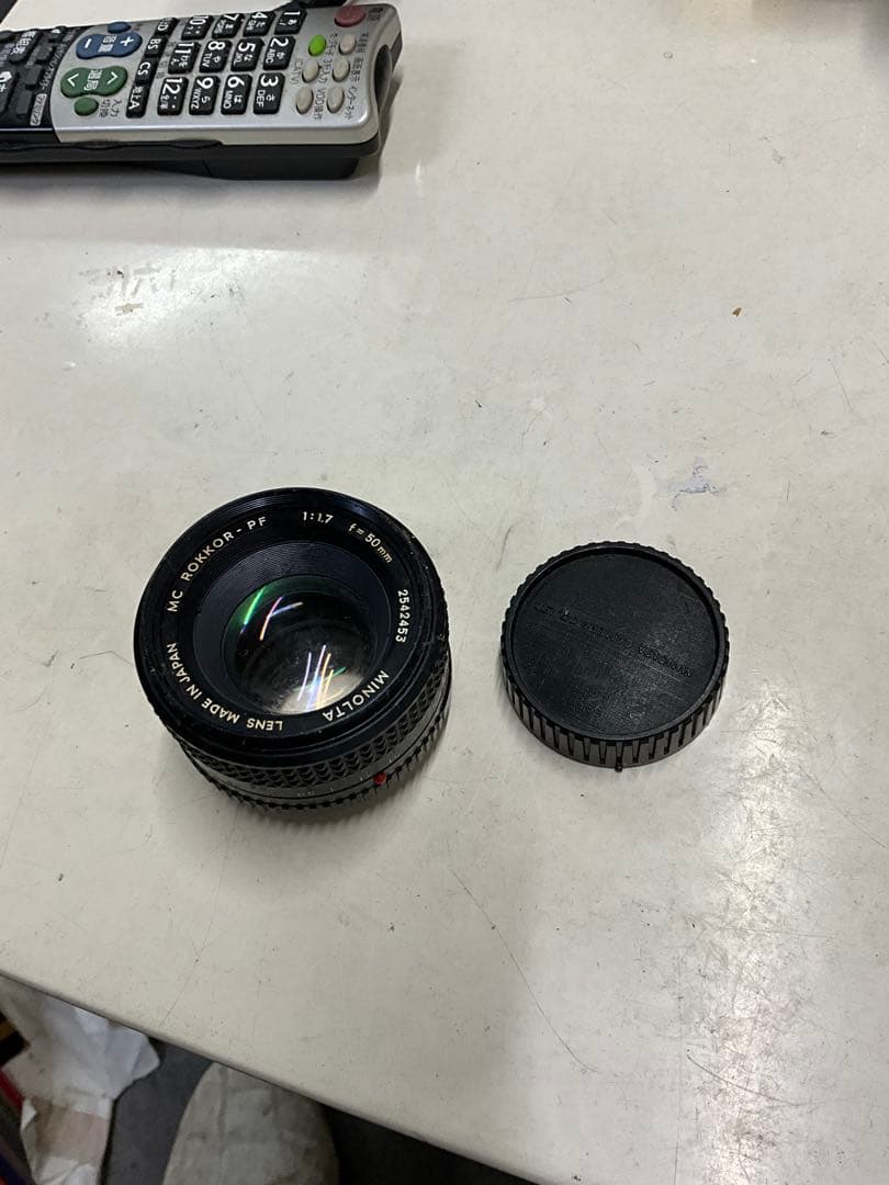 Minolta カメラレンズ　3個セット