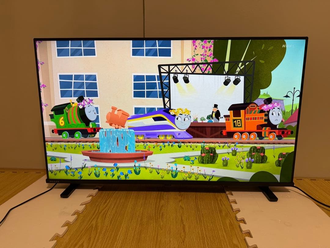 美品東芝REGZA 40V35N 40型2024年製⭕️上地BS/CS動画可テレビ