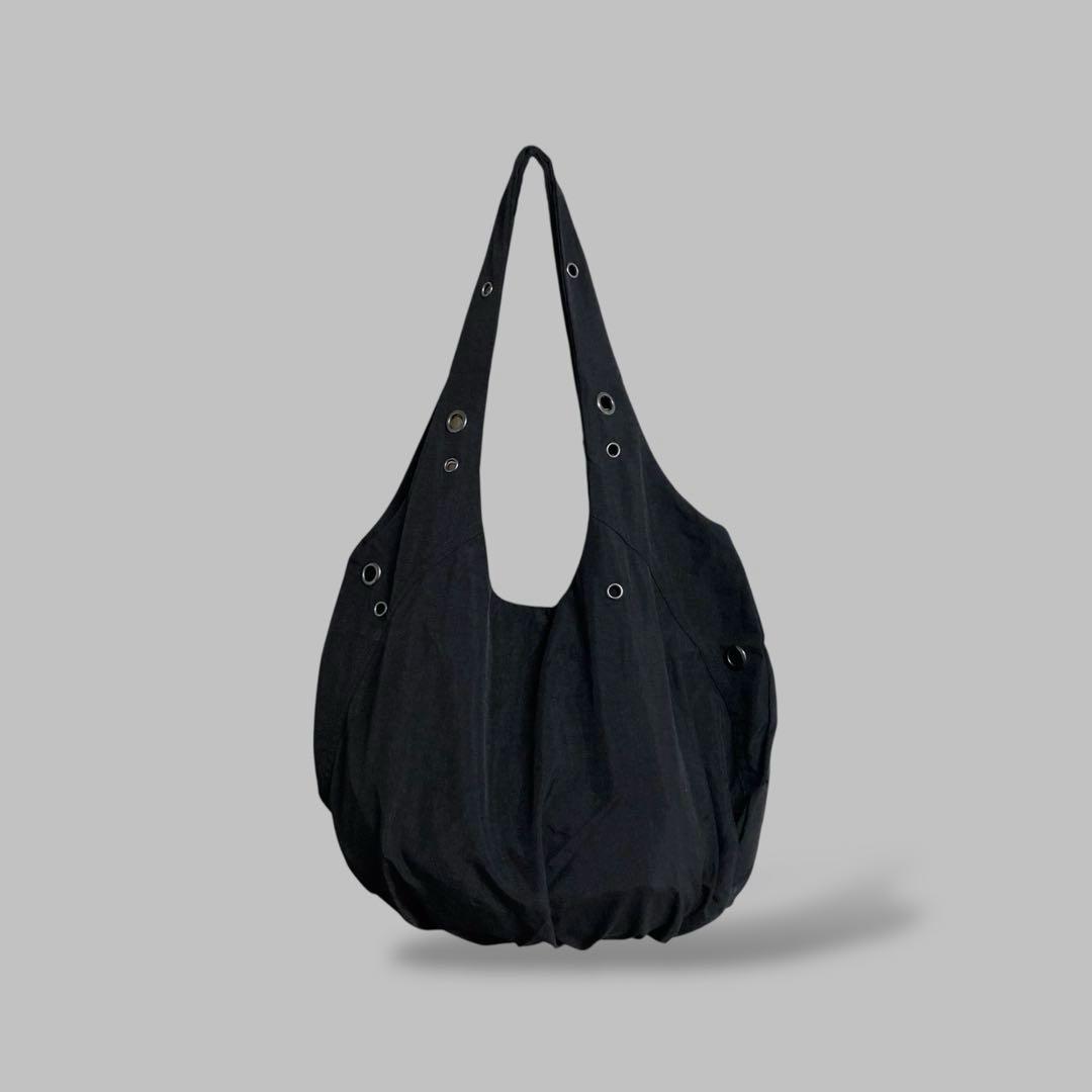 ダイスケ EYELETS TOTE BAG (BLACK) 3098B
