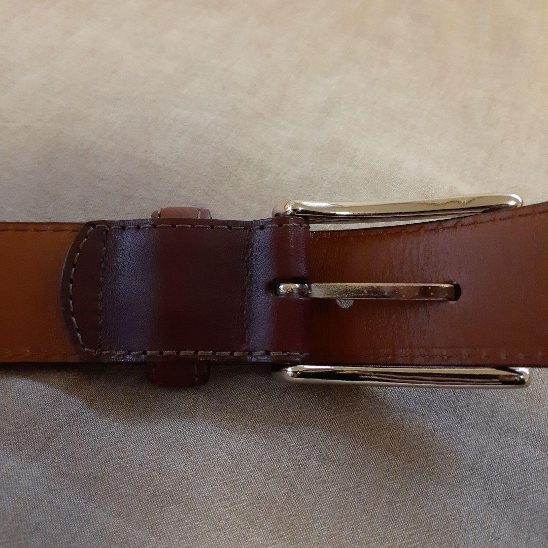 Alden ベルト 34/85 ワインレッド