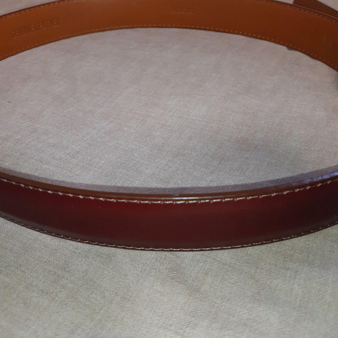 Alden ベルト 34/85 ワインレッド