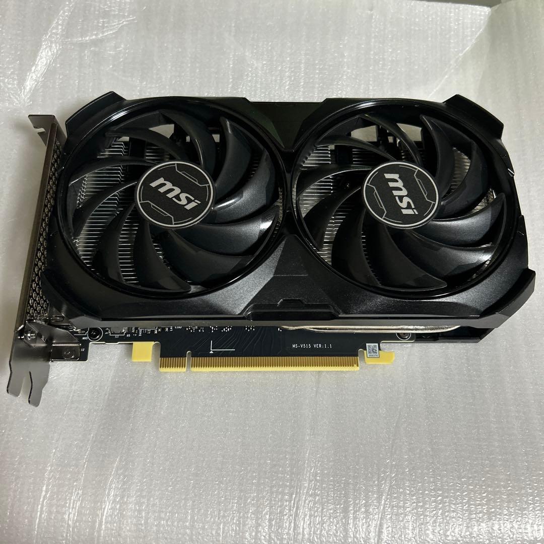 グラフィックボード・グラボ・ビデオカード MSI GeForce RTX4060Ti 8gb
