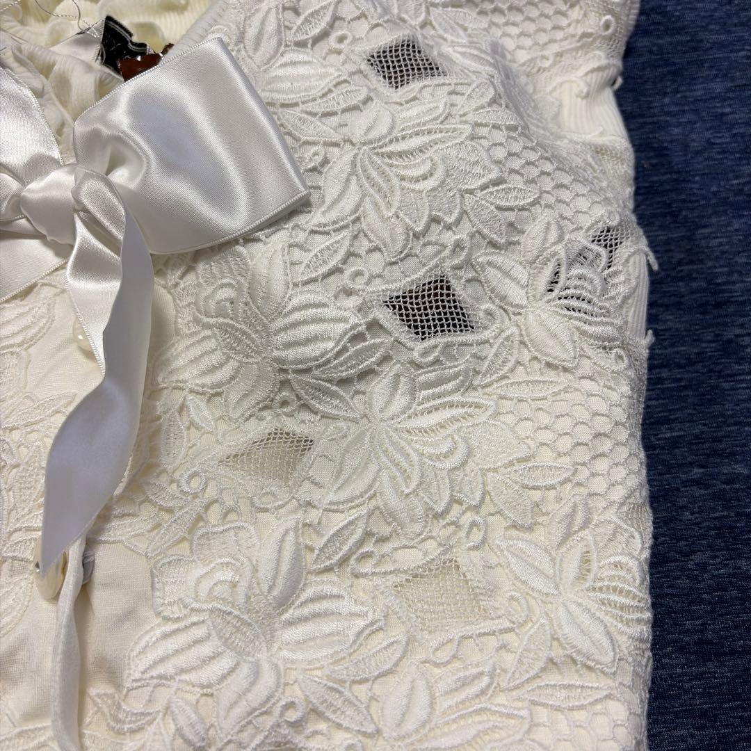 さえら　ヒスクローネ　綿100%レース100%パジャマ