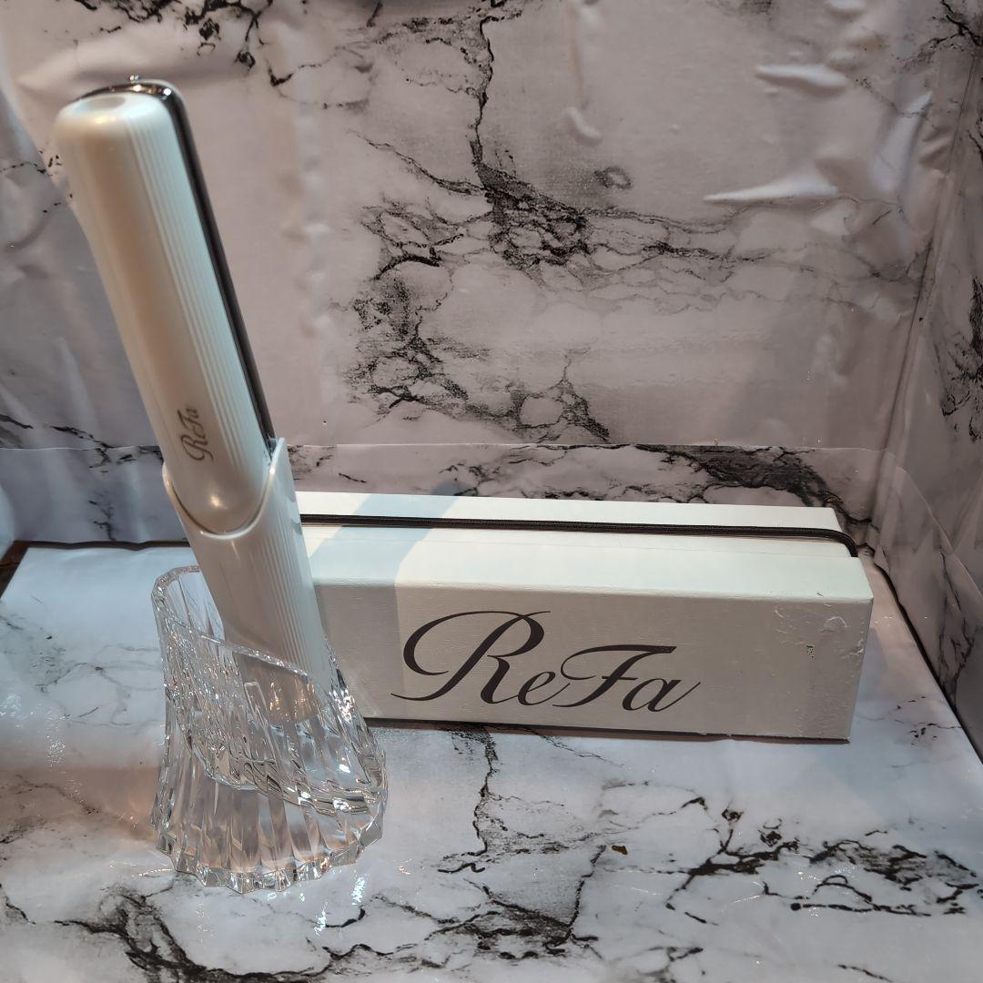 ReFa ストレートヘアアイロン ホワイト　台付き