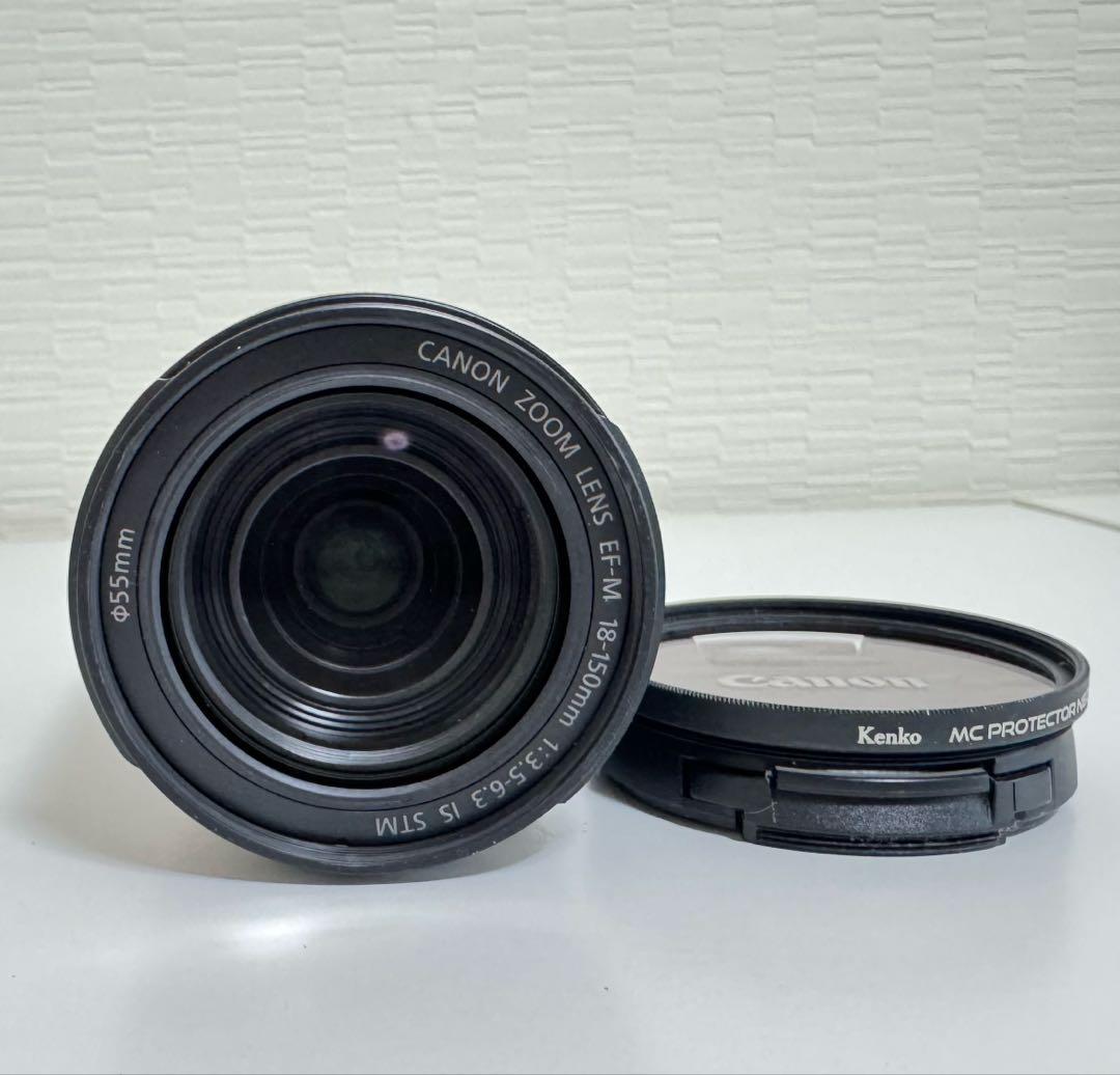 Canon EOSkissM　ズームレンズキット 18-150mm　ホワイト