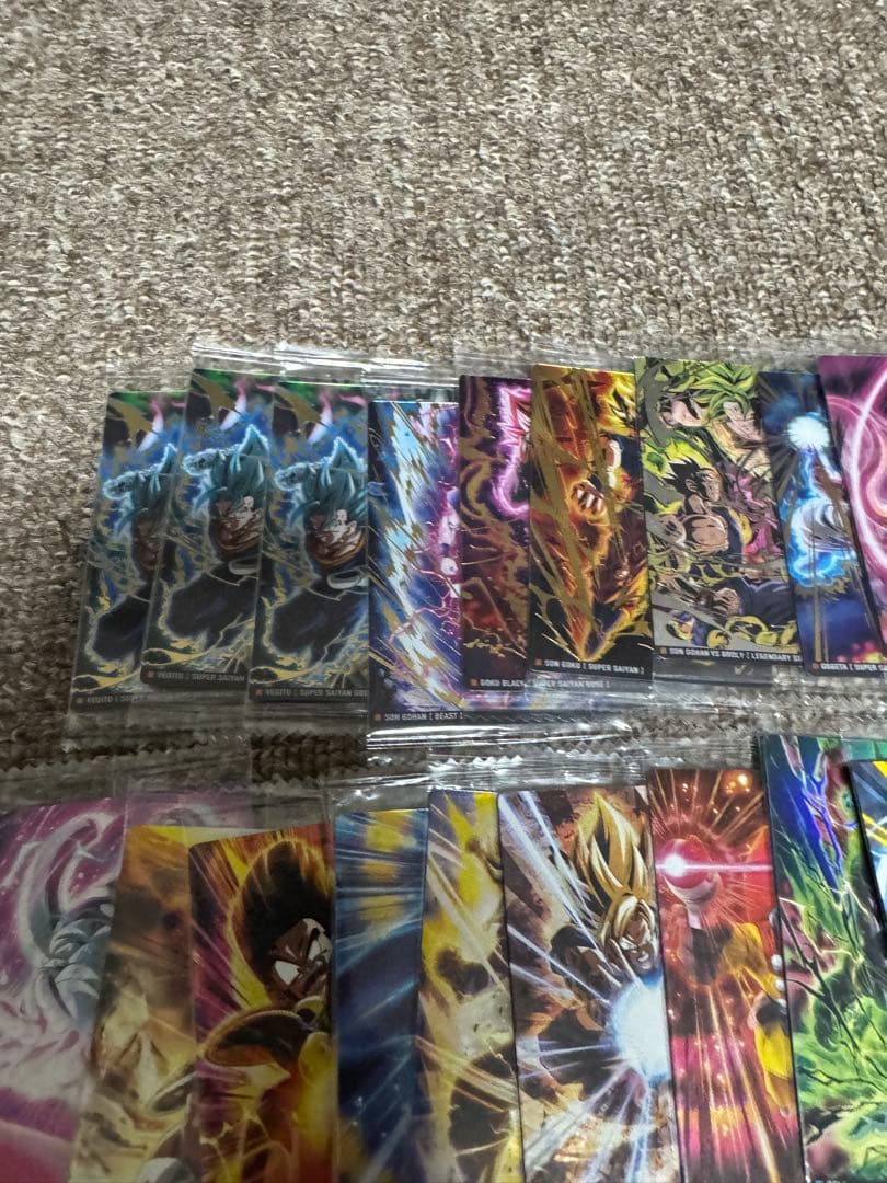 【280枚以上】ウエハースカードまとめワンピース、呪術、鬼滅、ドラゴンボール他