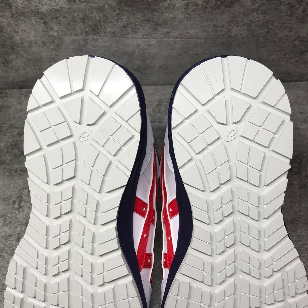 【未使用】asics BOA 安全靴 1273A029 26㎝ 白/紺/赤