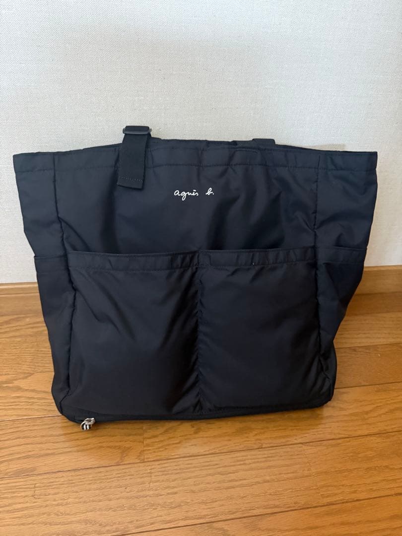 専用出品！アニエスベー ロゴ ペアレンツバッグ マザーズバッグ 2wayリュック