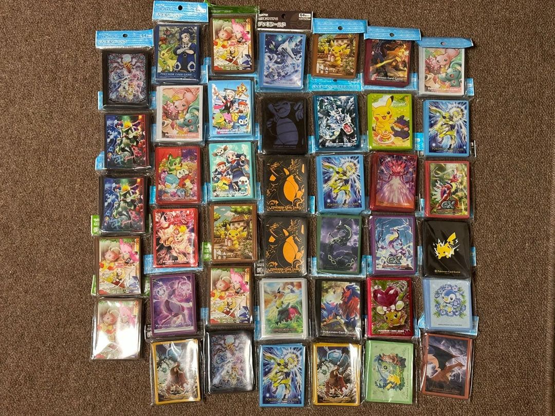 ポケモンカード　デッキシールド41種　セット