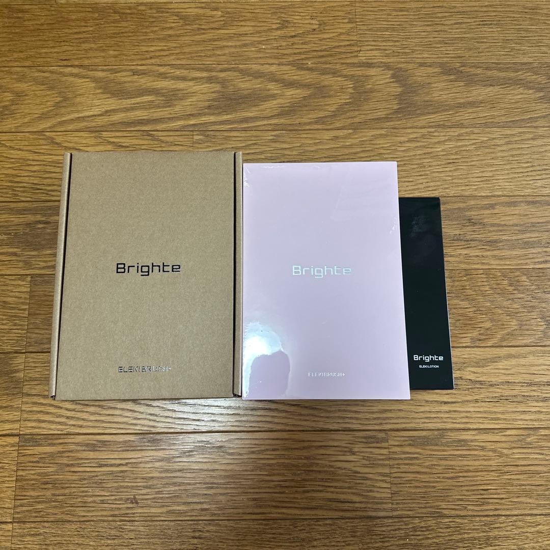 Brighte 美顔器 取扱説明書付き・化粧水付き