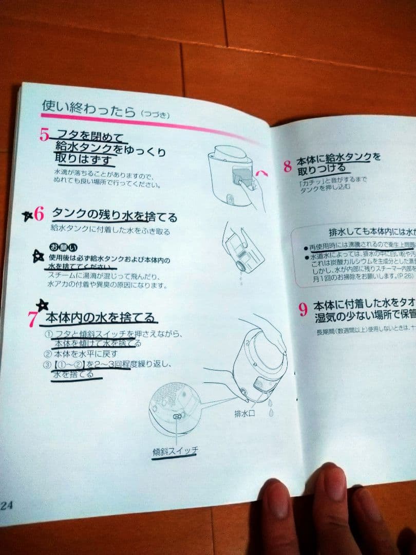 Panasonic EH-CSA97-P スチーマー　ナノケア