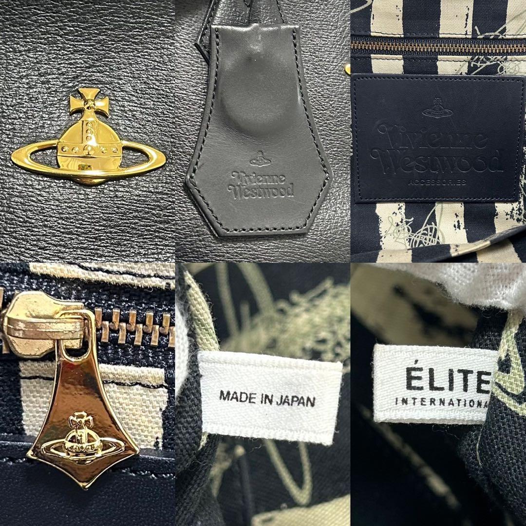 【訳あり極美品】ヴィヴィアンウエストウッド トートバッグ レザー オーブ A4可