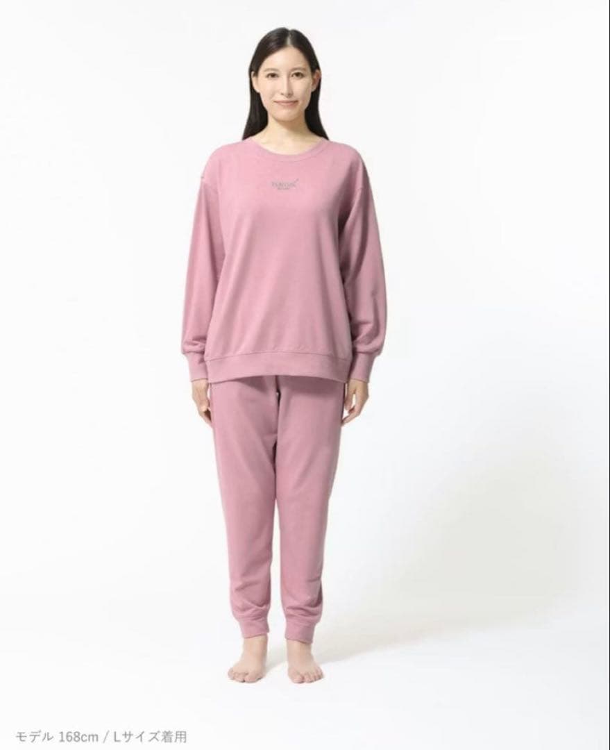 【特価】TENTIAL BAKUNE スウェット ウィメンズ 上下セットブラウン