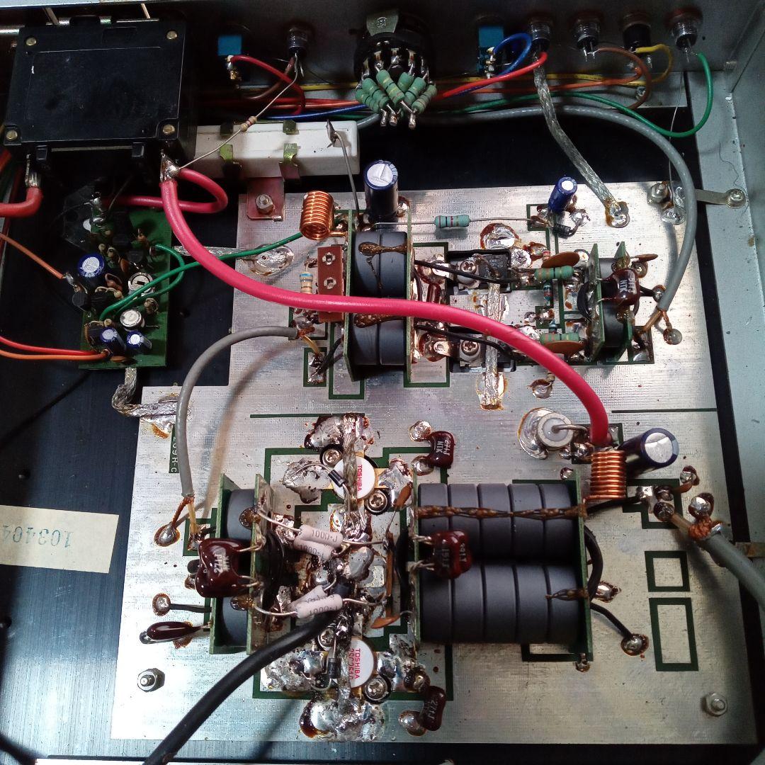 リニアアンプ カルメン P-289R 3.5〜29MHZ用 ジャンク扱い