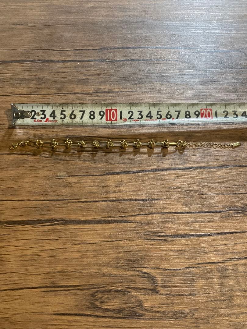 K18刻印 ブレスレット 腕輪 実家整理 遺品整理 ゴールド 貴金属 金