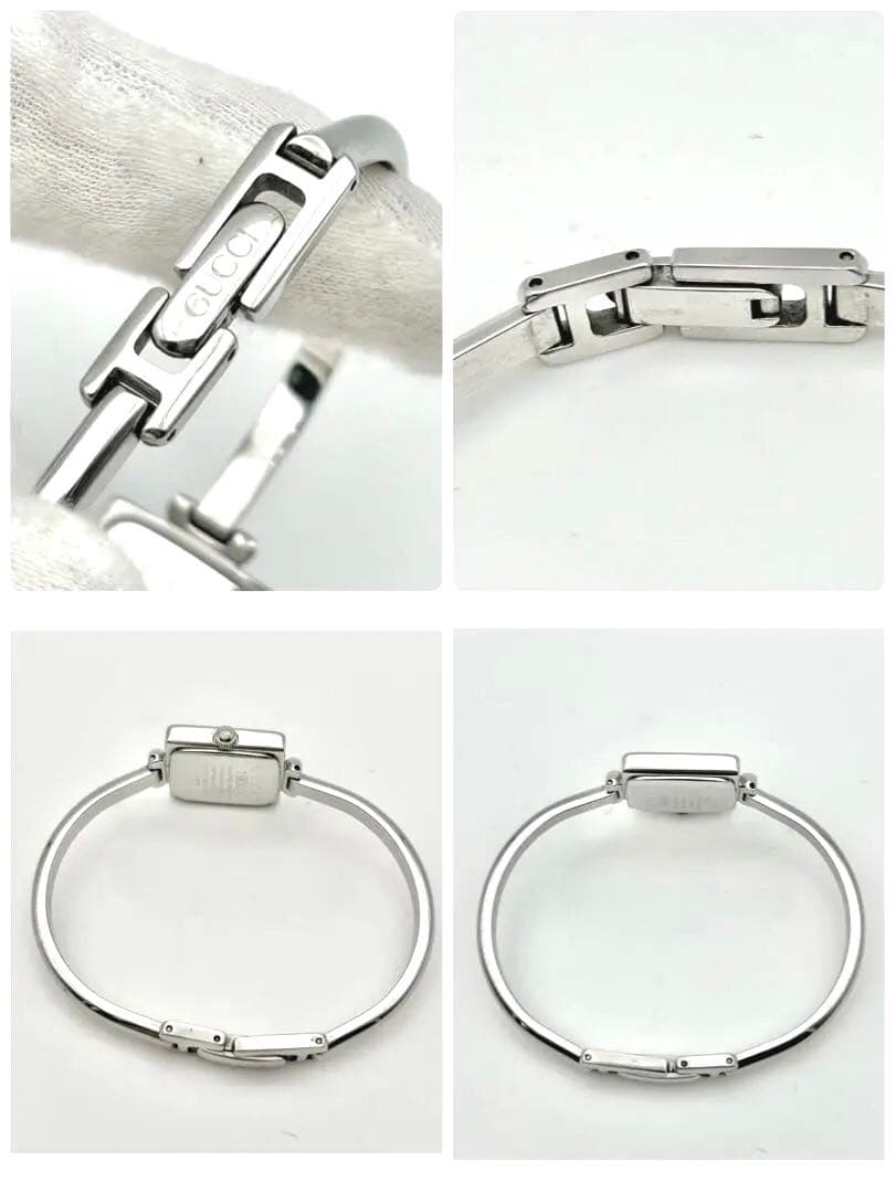 【稼働品】グッチ　クォーツ　腕時計　0228146 新品電池