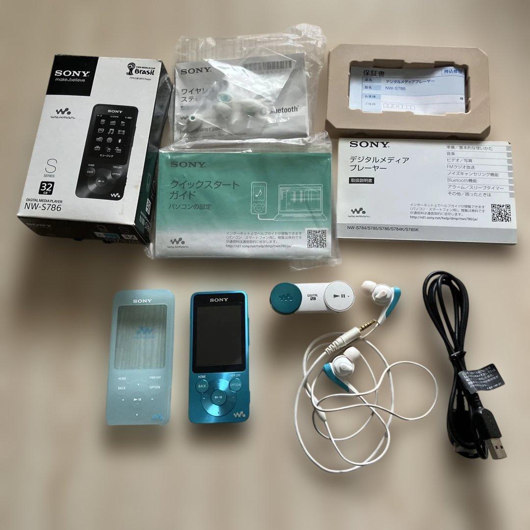SONY NW-S786【32GB】 ブルー　フルセット動作確認済