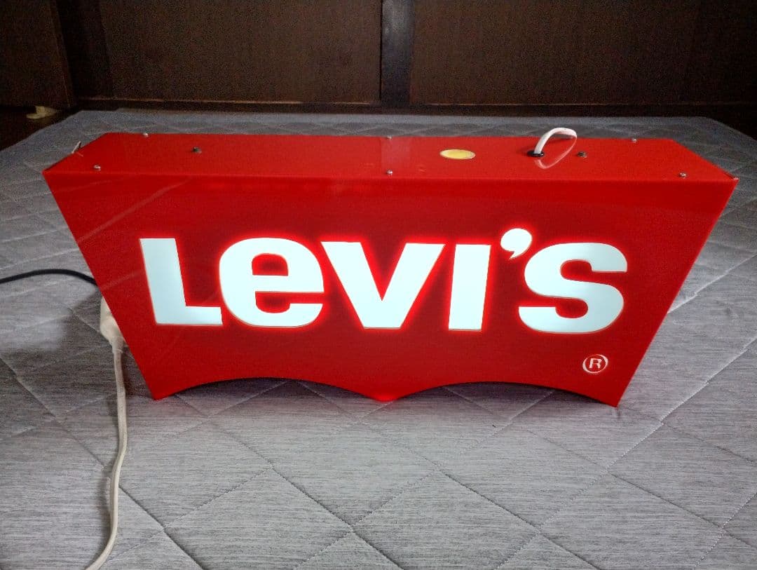 稲*葉様 Levi's 蛍光灯看板 非売品 レア