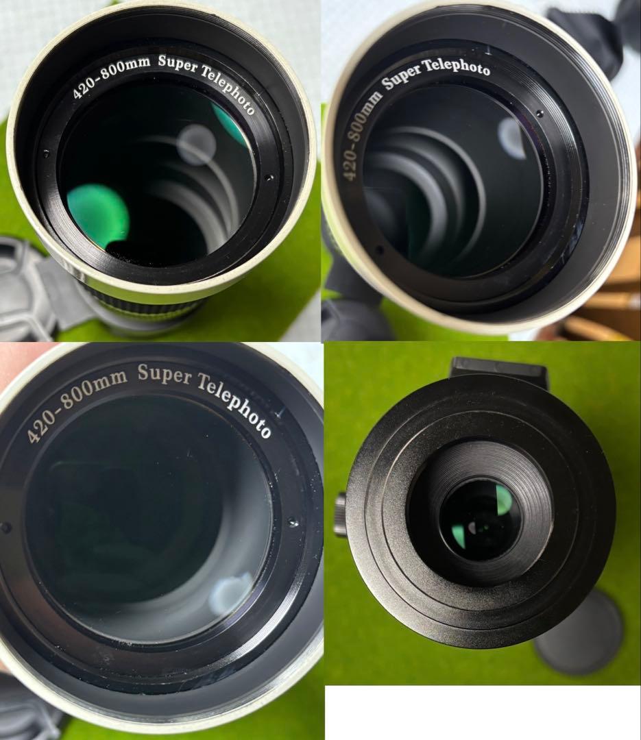 Canon EOS シリーズ対応 望遠レンズ スーパーズームレンズ ホワイト