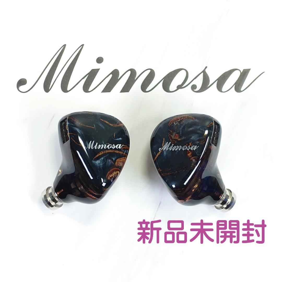 【新品未開封】QoA Mimosaブラック 4.4mm 海外限定版 有線イヤホン