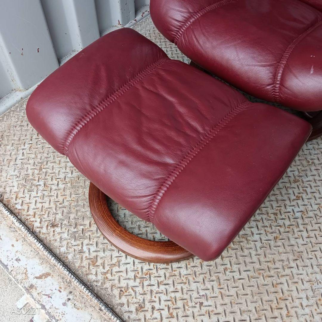 【まっきー様】　別荘保管品　エコーネス　ストレスレスチェア