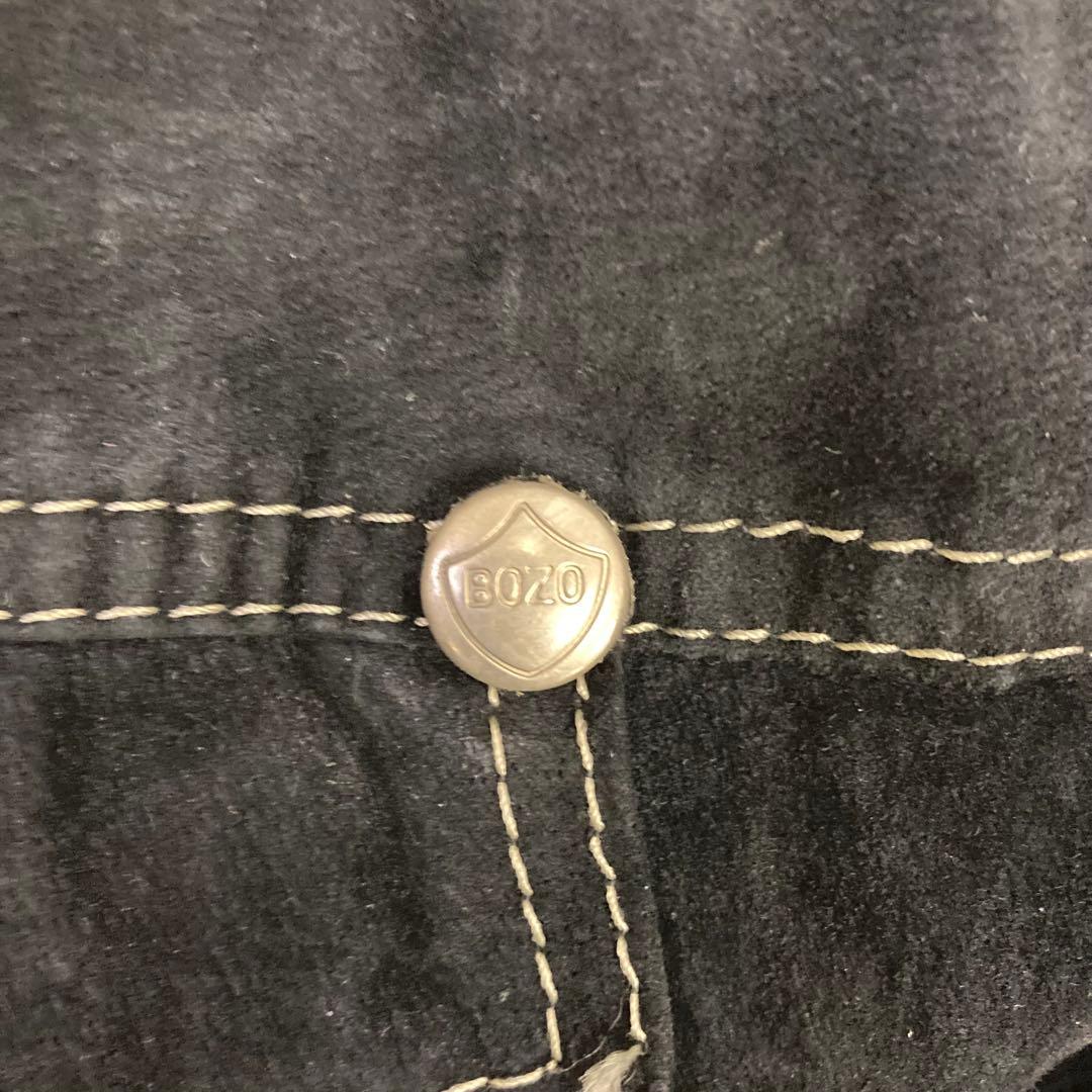 フランス製 ヴィンテージ BOZO GANG レザージャケット サイズ2