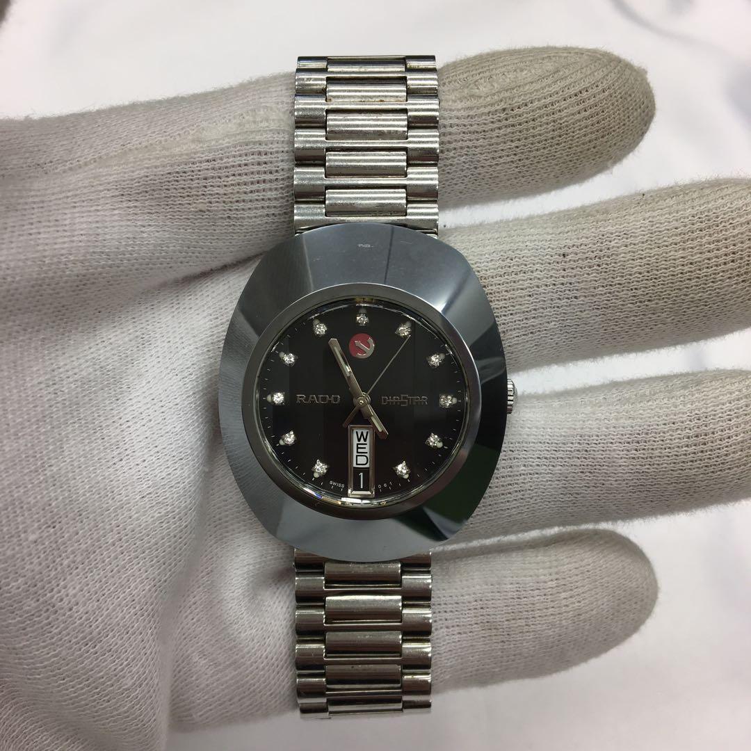 ラドー　ダイヤスター　デイデイト　648.0408.3 ダイヤ　時計