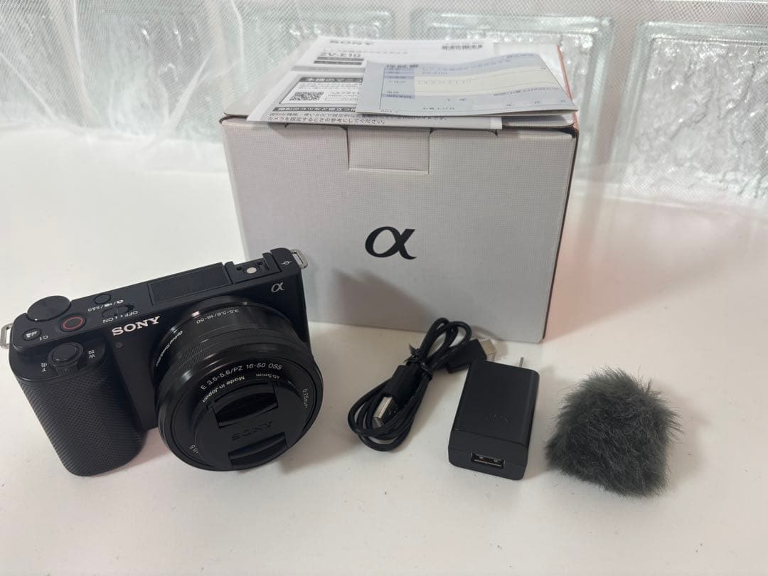 SONY ZV-E10 ミラーレス一眼 ズームレンズキット