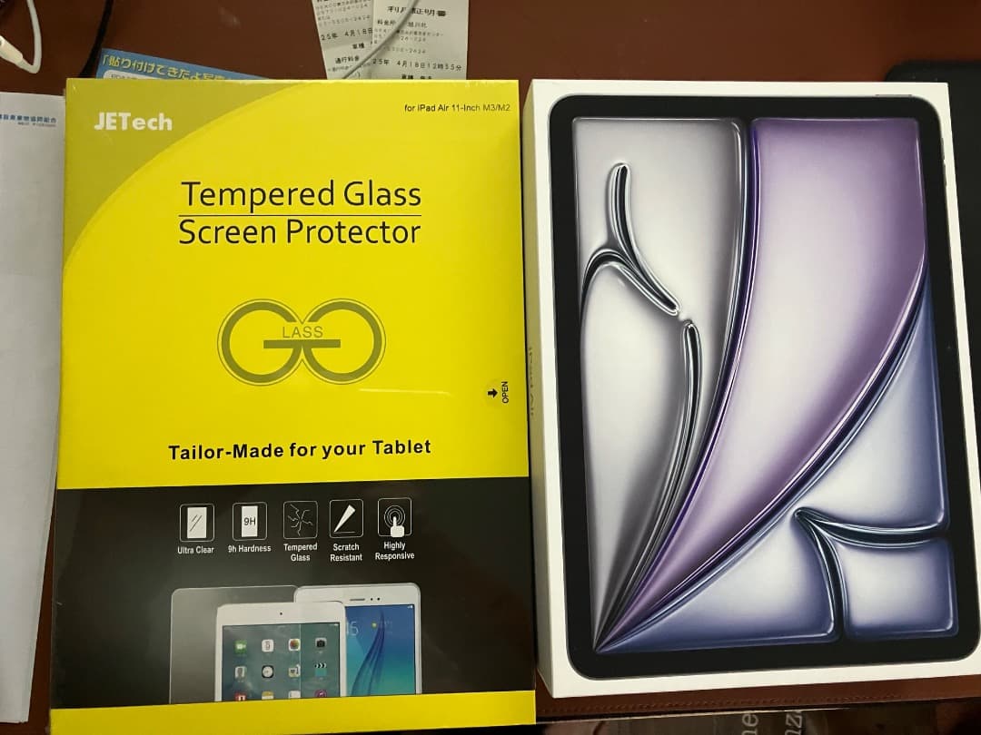 Apple iPad Air M3 11インチ ガラスフィルム 新品未開封品
