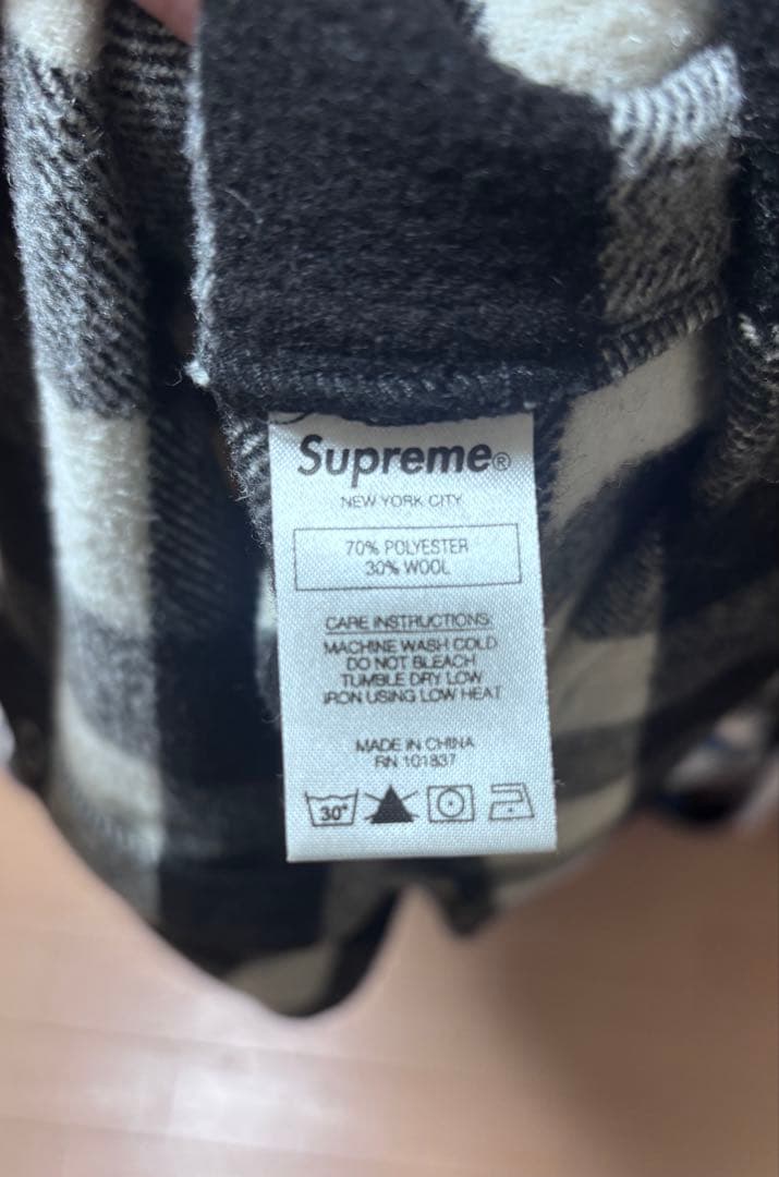 Supreme チェック柄シャツ