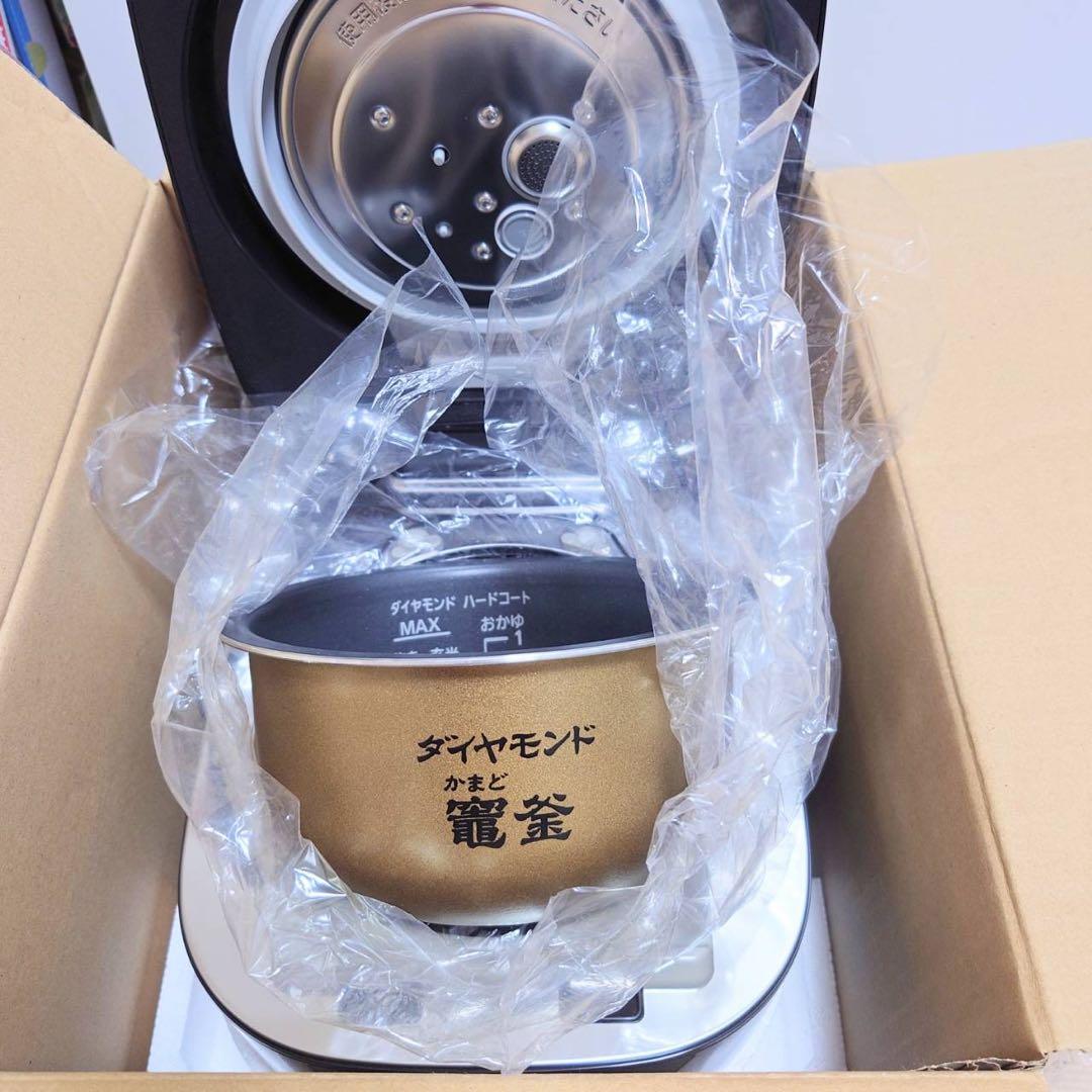 パナソニック 炊飯器 3合 可変圧力IH おどり炊き SR-JX058-K