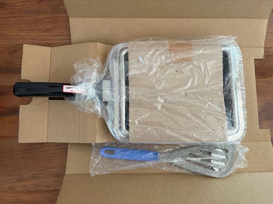 【新品・未使用】ヨシノクラフト 23㎝エッグロースター 調理器具