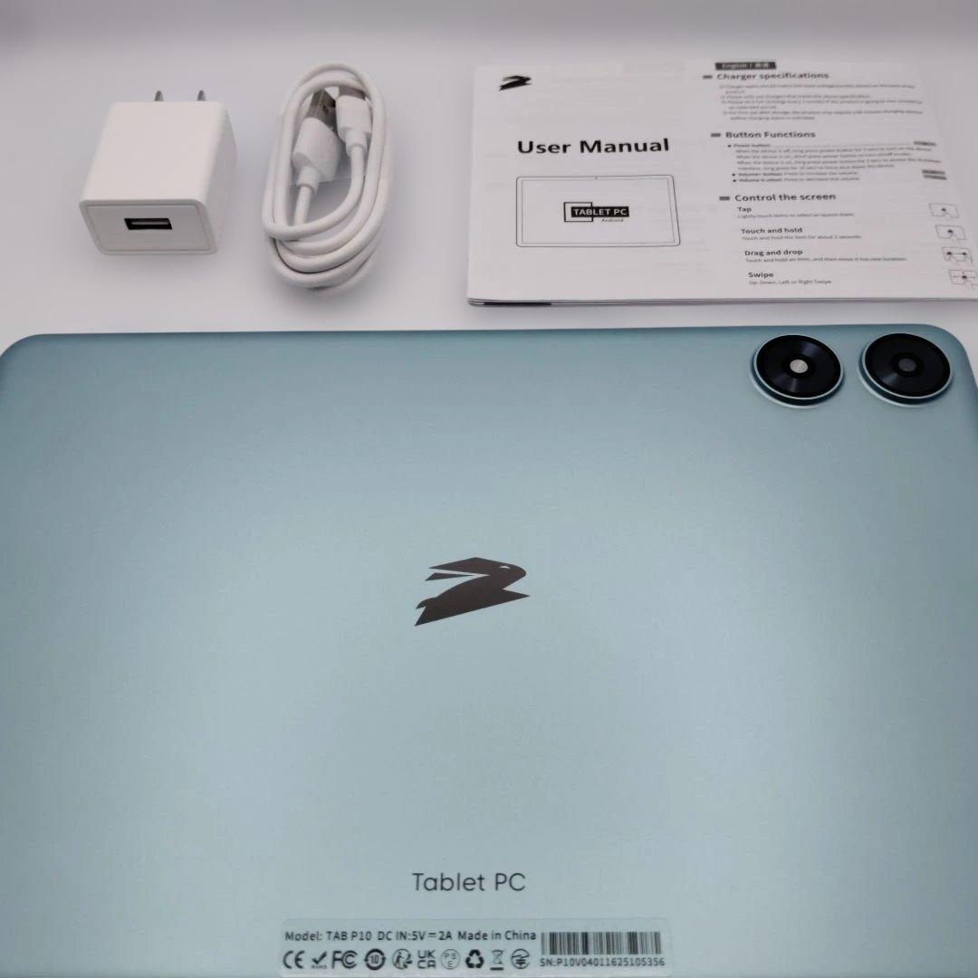 【新品未使用】Android 16強化版タブレット 10インチ Wi-Fiモデル