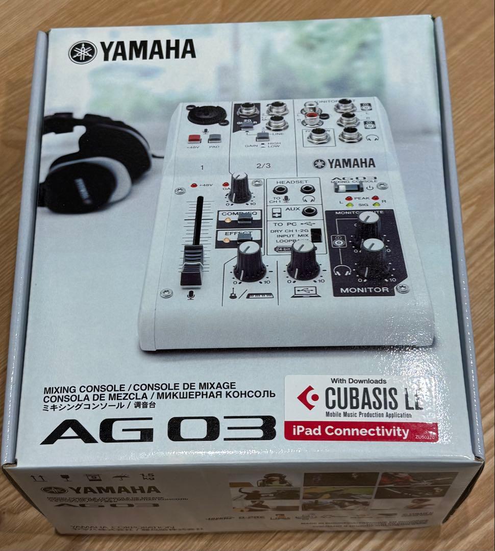 YAMAHA AG03 オーディオインターフェース　ミキサー