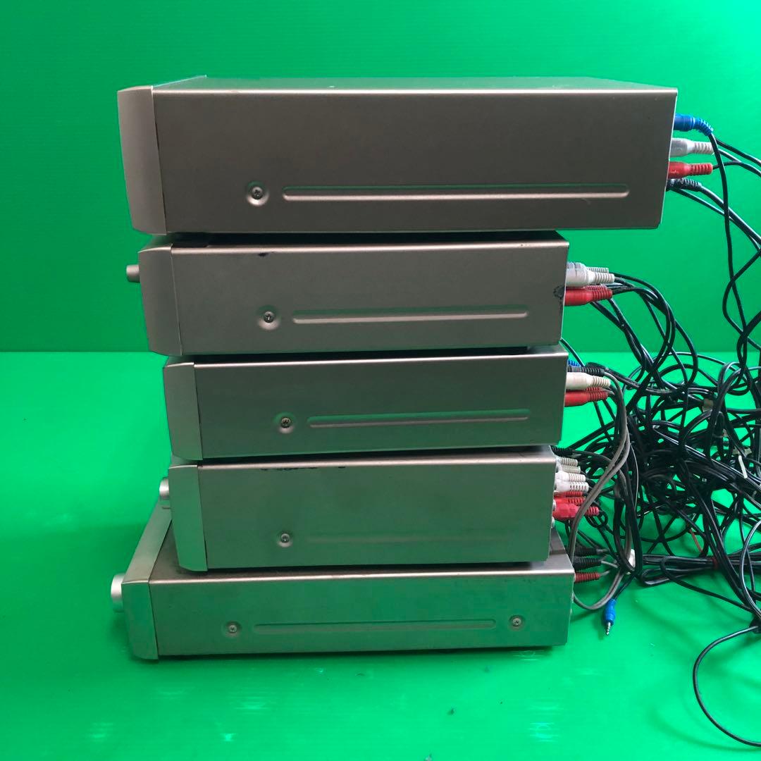 Onkyo ミニコンポ CDデッキ MDデッキ イコライザー アンプ プロセッサ