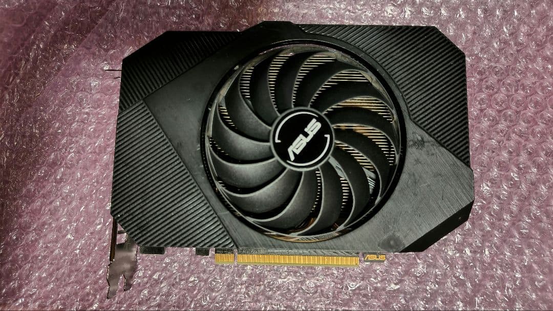 ASUS RTX 3050 8G 動作確認済み