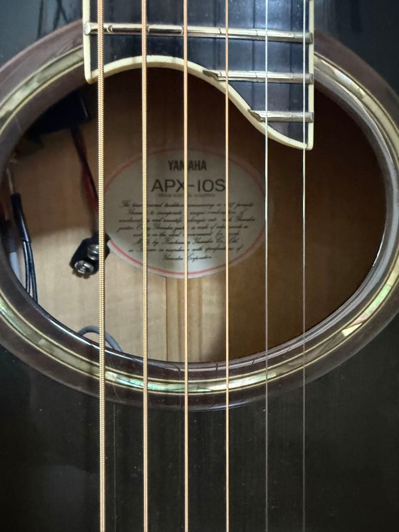 YAMAHA APX-10S ブラックアコースティックギター 長渕剛