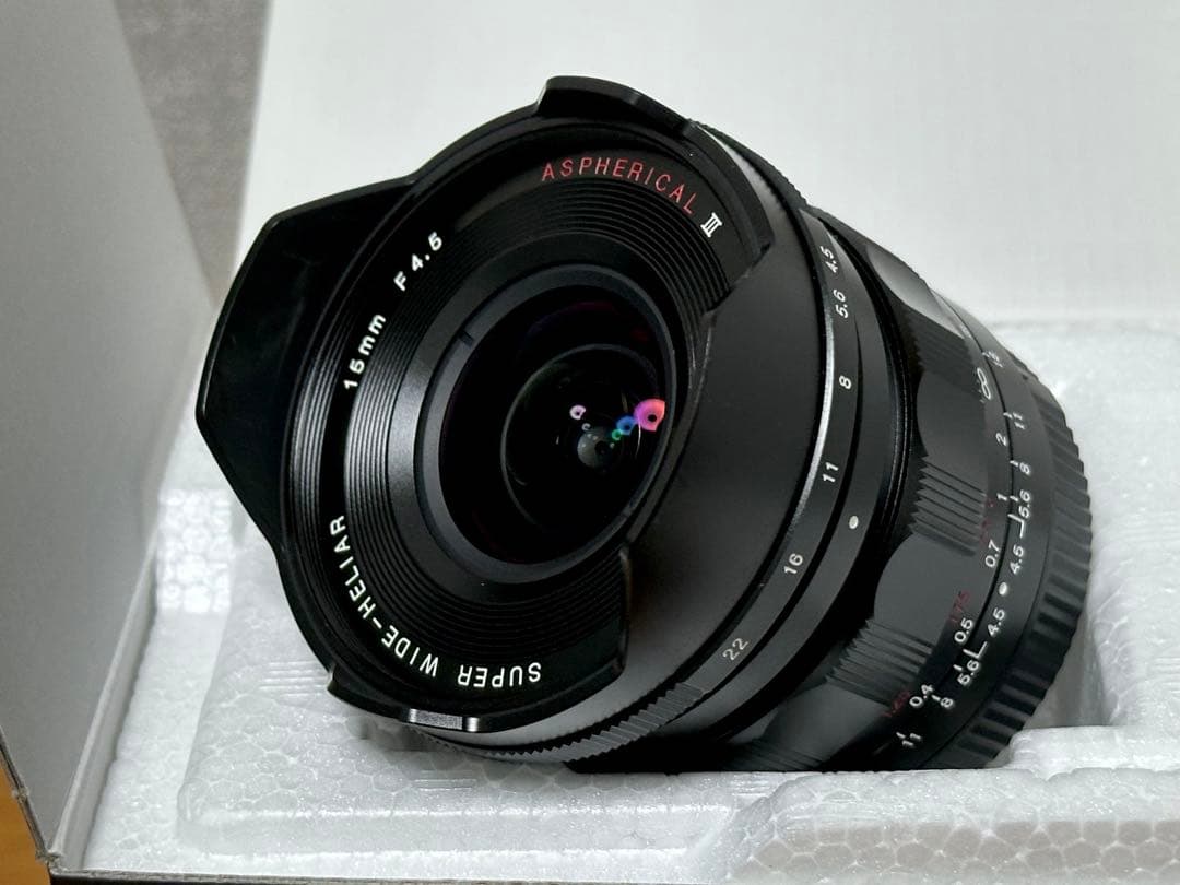 フォクトレンダー スーパーワイドヘリアー 15mm F4.5 ソニーEマウント