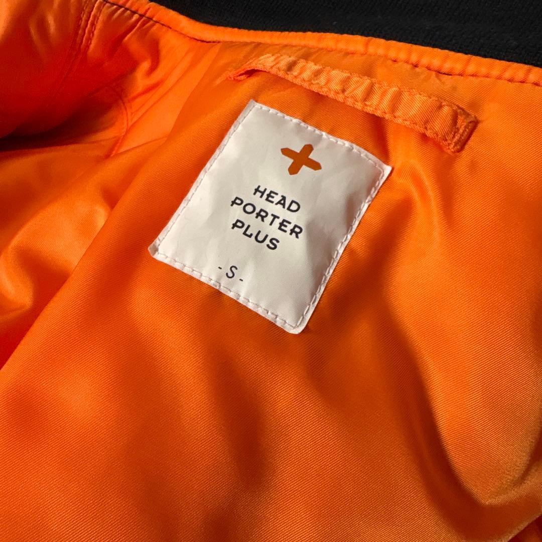 ヘッドポータープラス　MA-1 sizeS BLACK alpha