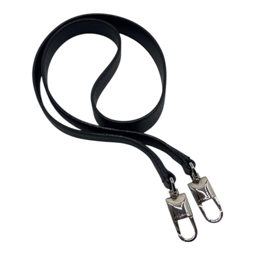 【美品】BVLGARIブルガリレザー 2WAY ショルダーバッグブラックA4可