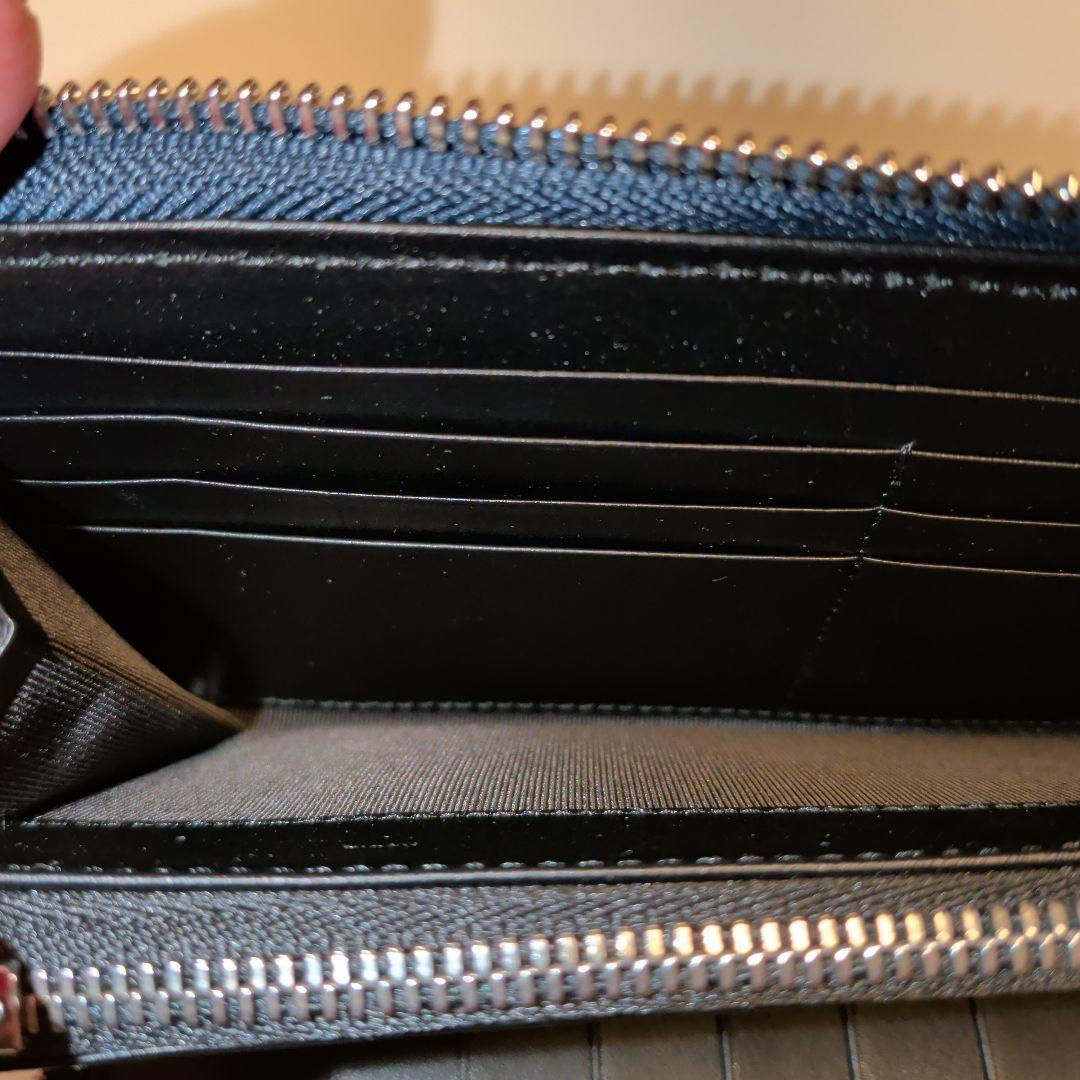 BLACK LABEL CRESTBRIDGE 長財布 ネイビー